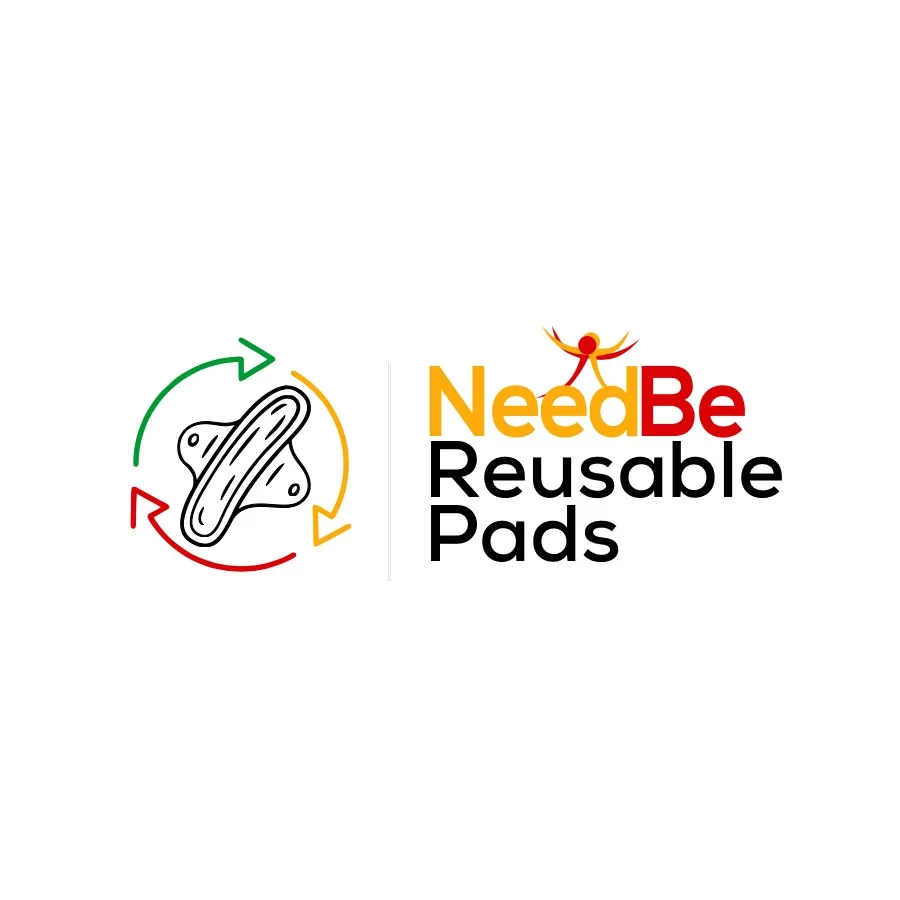 Smiling girls holding NeedBe Reusable Pads kits
