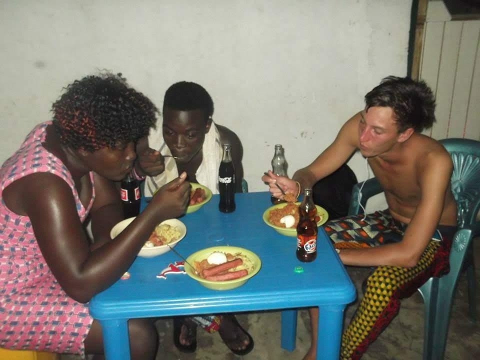 Authentic Ghanaian meals